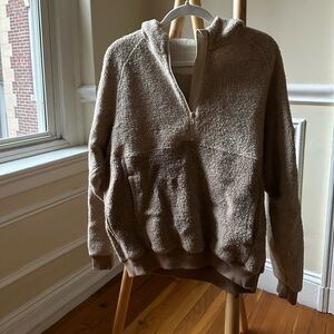 Outdoor Voices Hooded Fleece Jacket